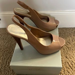 New heels, never worn.